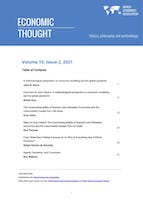 Economic Thought Vol 10 No 2
