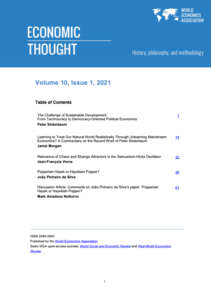 Economic thought Vol 10 Issue 1